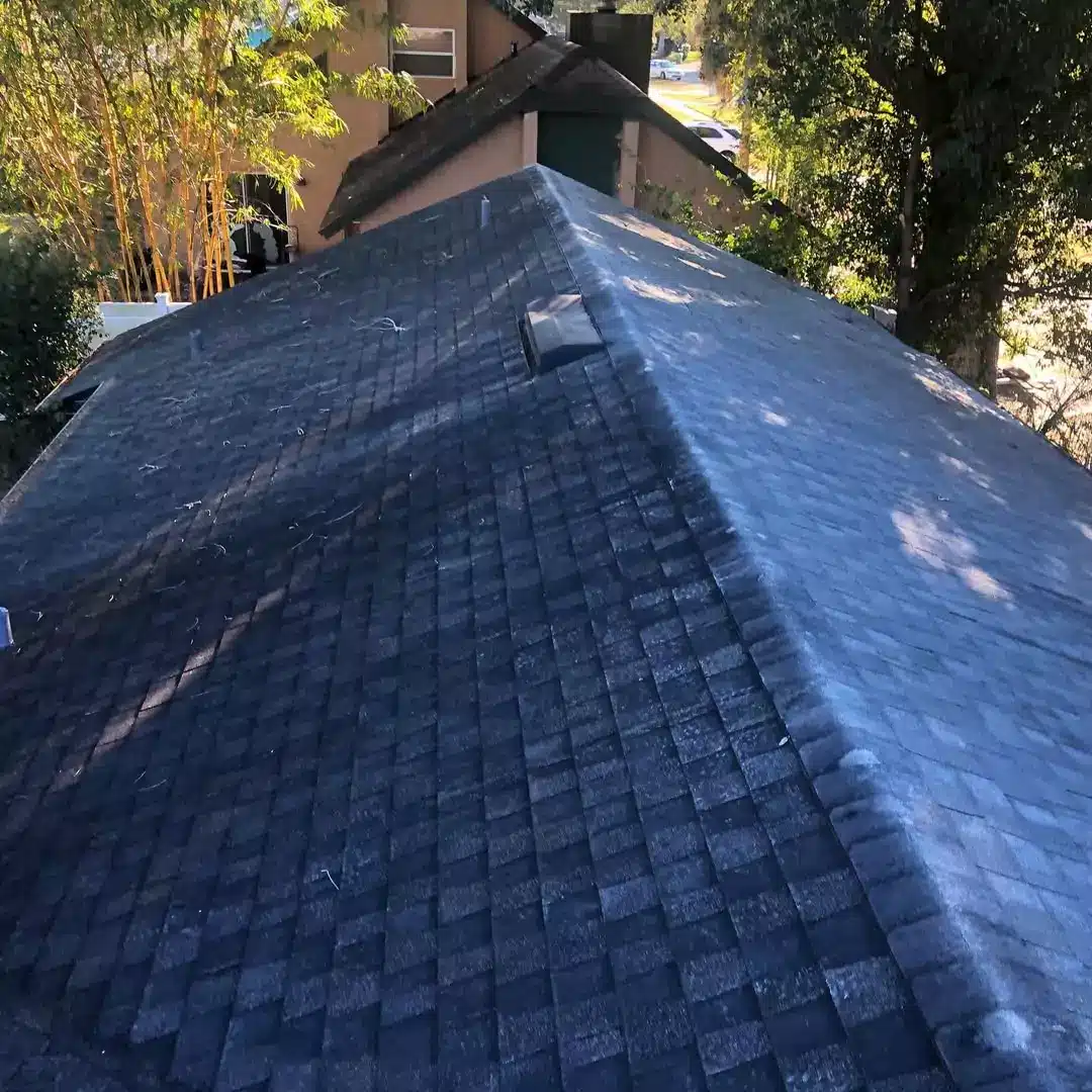 softwashing roof in central florida before